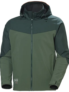 Helly Hansen Oxford 74290 3-vrstvová softshellová bunda s kapucňou „Oxford“ 59.4290 smrek/najtmavší smrek