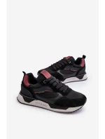 Sneakersy Męskie Memory Foam System Big Star NN174350 Czarne