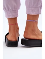 Dámské sandály na platformě z semiše Big Star model 21655540 černé - Big Star Shoes