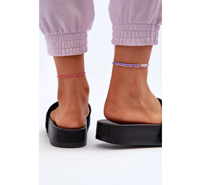 Dámské sandály na platformě z semiše Big Star model 21655540 černé - Big Star Shoes