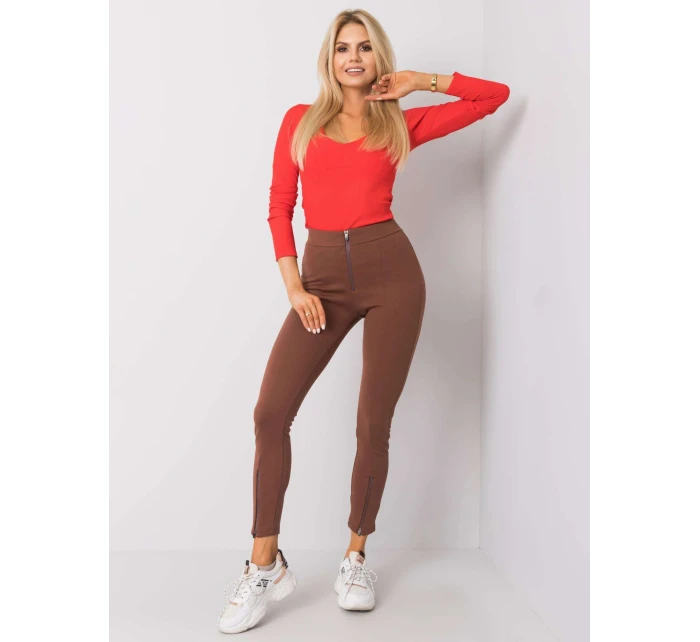 Nohavice 269 SP 0550.05 tmavo hnedá