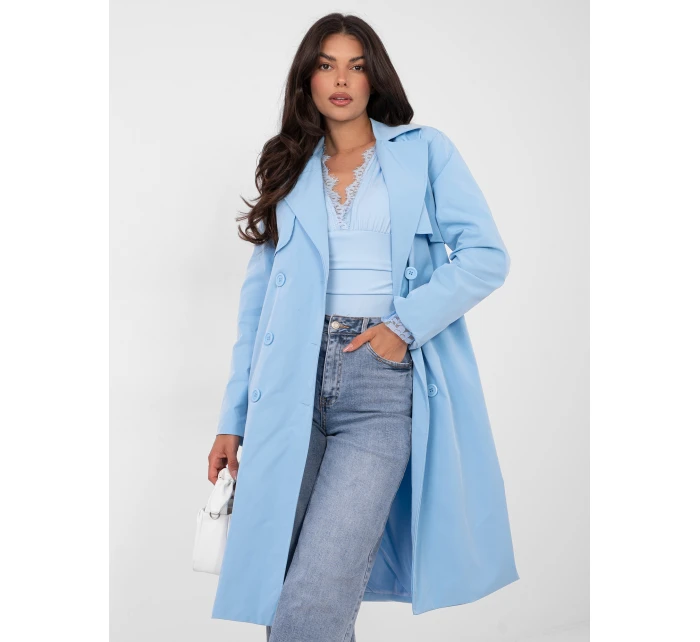 Kabát IT EN FL8808.32 svetlomodrý