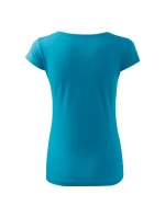 Čisté dámske tričko tyrkysové Čisté dámske tričko tyrkysové