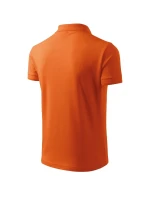 Pánska polokošeľa Pique oranžová