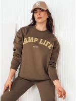 dámská mikina hnědá Dstreet model 21975384 - FashionStreet