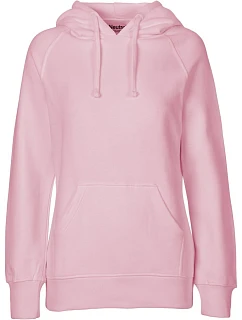 O Dámská mikina s kapucí z bio bavlny light pink model 22505958 - Neutral