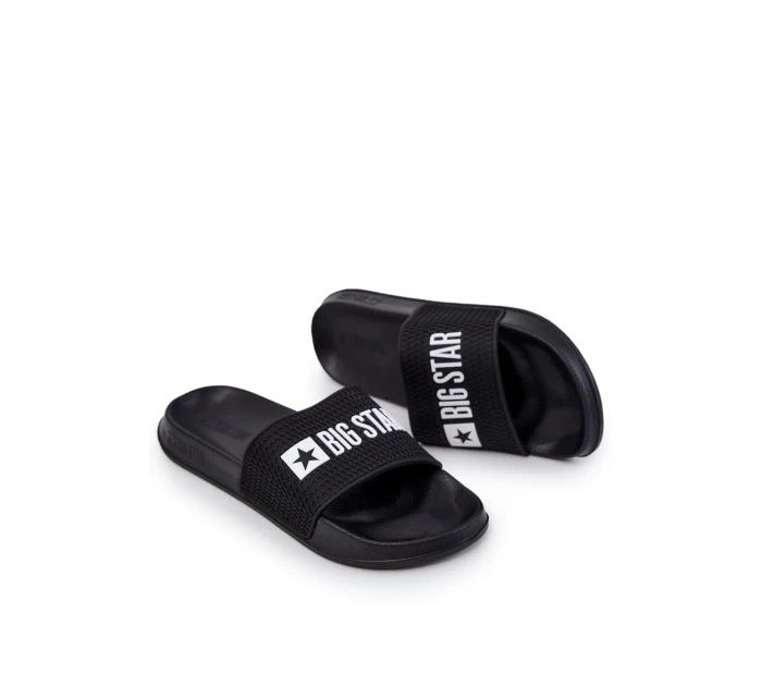 Pánske klasické papuče Big Star - čierne