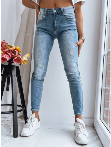 Dámske nohavice MOVE ON blue FashionStreet UY1392 Dámske nohavice MOVE ON blue FashionStreet UY1392