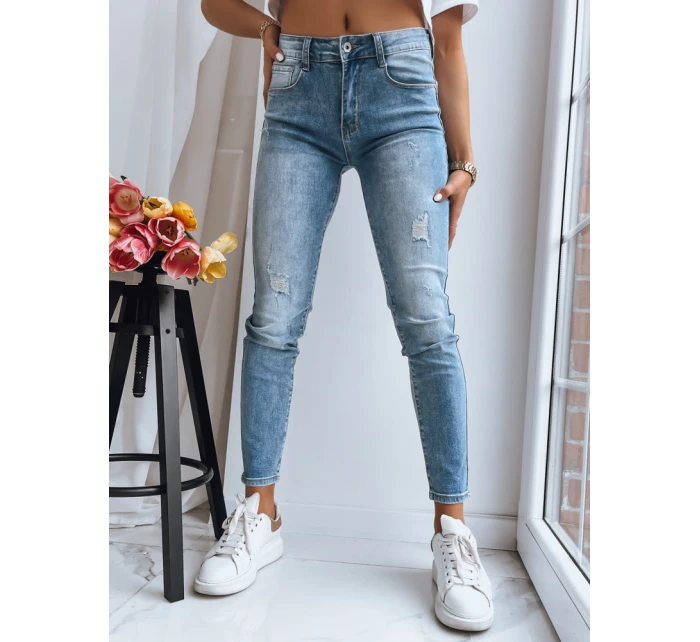 Dámske nohavice MOVE ON blue FashionStreet UY1392 Dámske nohavice MOVE ON blue FashionStreet UY1392