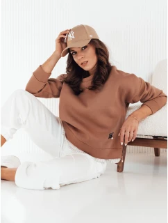 Dámska hnedá mikina BIFAL FashionStreet BY1256