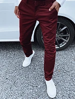 FashionStreet pánske bordové nohavice UX4339