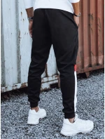 Pánské tepláky se stahovací šňůrkou černé Dstreet model 21980082 - FashionStreet