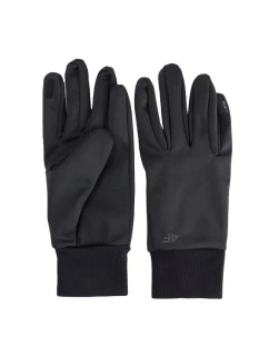 Rukavice Shoftshell unisex Touch Screen 4F 4FWMM00AFGLU183-20S