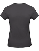 B&C #E190 /women Dámske tričko z hrubej bavlny 01.004T used black