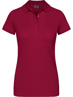 Dámské pracovní piqué polo EXCD 40. granat model 22516596 - Promodoro