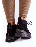 Botki Trapery Cross Jeans KK2R4074C Czarne