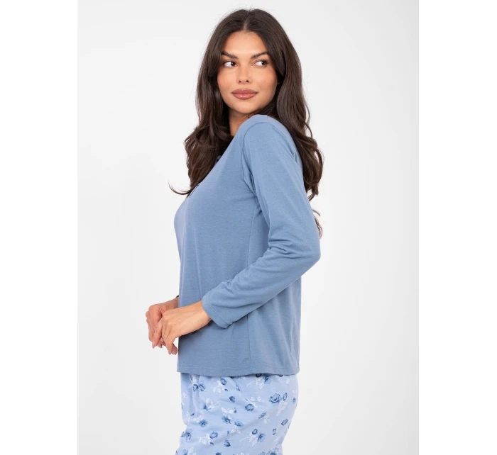 DU PI FP 007.69 sivomodré pyžamo