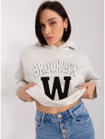 Mikina EM BL 656 3.99P svetlo šedá Mikina EM BL 656 3.99P svetlo šedá