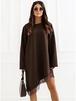 TW SK BI šaty 24376.31 tmavohnedé TW SK BI šaty 24376.31 tmavohnedé