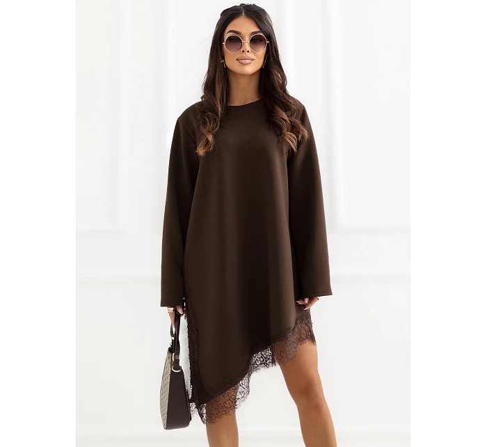 TW SK BI šaty 24376.31 tmavohnedé TW SK BI šaty 24376.31 tmavohnedé