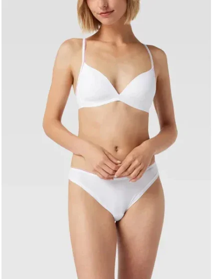 Dámska podprsenka Triangle Hugo Writin 50469949 biela - Hugo Boss Dámska podprsenka Triangle Hugo Writin 50469949 biela - Hugo Boss