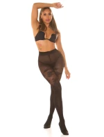 Dámské punčochové kalhoty černé model 20596137 - In-style Fashion Dámské punčochové kalhoty černé model 20596137 - In-style Fashion