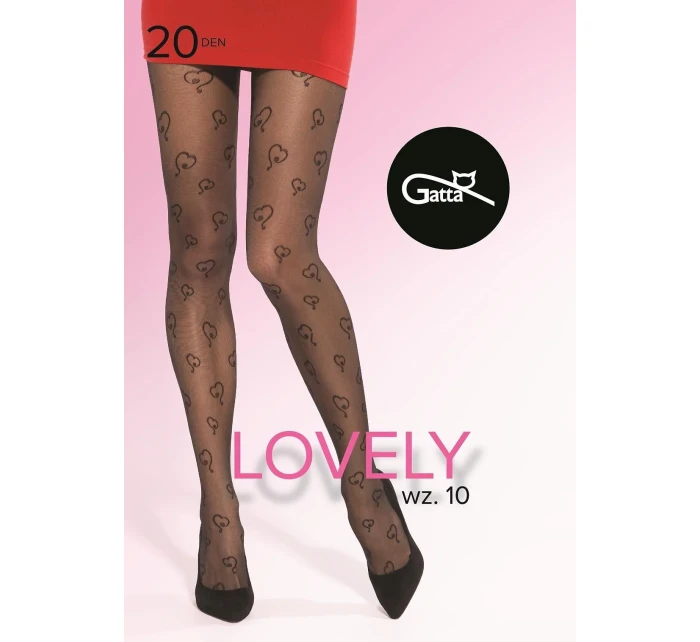 Pančuchy Gatta Lovely wz.10 20 den 2-4
