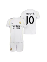 Real Madrid dres šortky sada junior Mbappe box RM25B1 Real Madrid dres šortky sada junior Mbappe box RM25B1