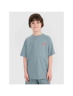 Chlapecké tričko oversize s potiskem model 21436124 - 4F Chlapecké tričko oversize s potiskem model 21436124 - 4F