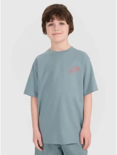 Chlapecké tričko oversize s potiskem model 21436124 - 4F