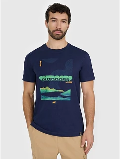 Pánské tričko s potiskem model 22117270 pánské - 4F