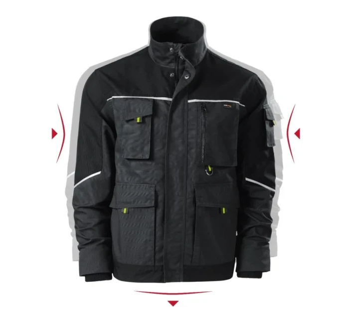 Rimeck pánska bunda Ranger M MLI-W5394 ebony grey