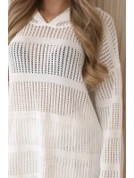 Plážový set z bílý model 20247412 - K-Fashion Plážový set z bílý model 20247412 - K-Fashion