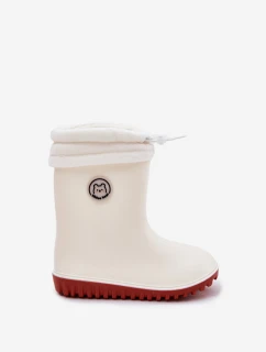 Dětské Gumové Boty S  Světle Béžové model 21692602 - Boto