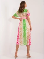 Šaty DHJ SK 15967 2.86 tmavoružová