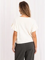 Sweter IR SW A model 22401079 ecru - FPrice Sweter IR SW A model 22401079 ecru - FPrice
