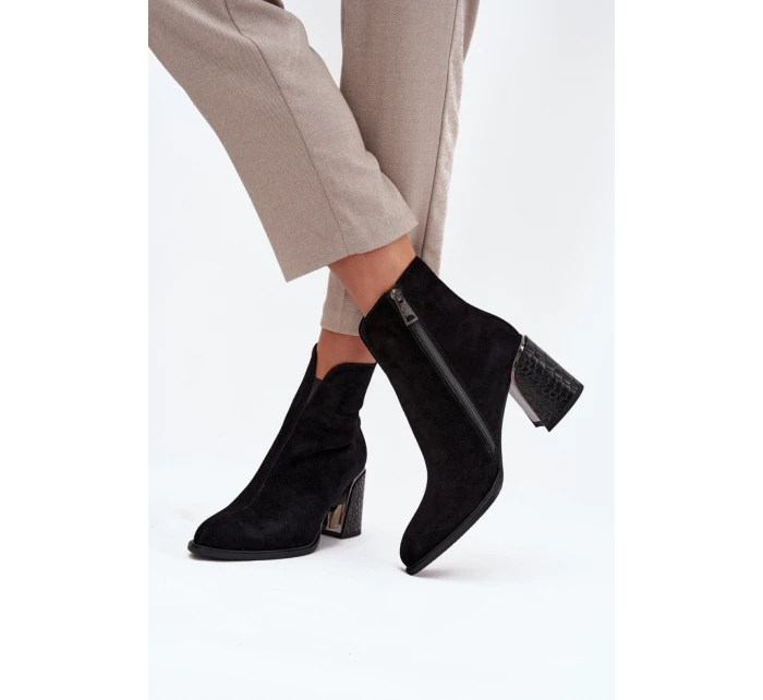 Topánky na podpätku model 216831 Krok vo veľkom štýle