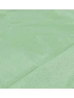 Dámska tenká krátka mikina pistáciová (8B938-39)