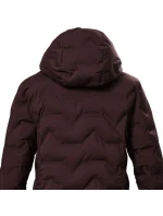 Dámská prošívaná bunda  9 zimní nepromokavá bunda s kapucí dlouhá bordó model 21858113 - Killtec
