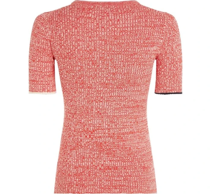 TOMMY HILFIGER DÁMSKY SVETER S KRÁTKYM RUKÁVOM TOMMY HILFIGER DÁMSKY SVETER S KRÁTKYM RUKÁVOM