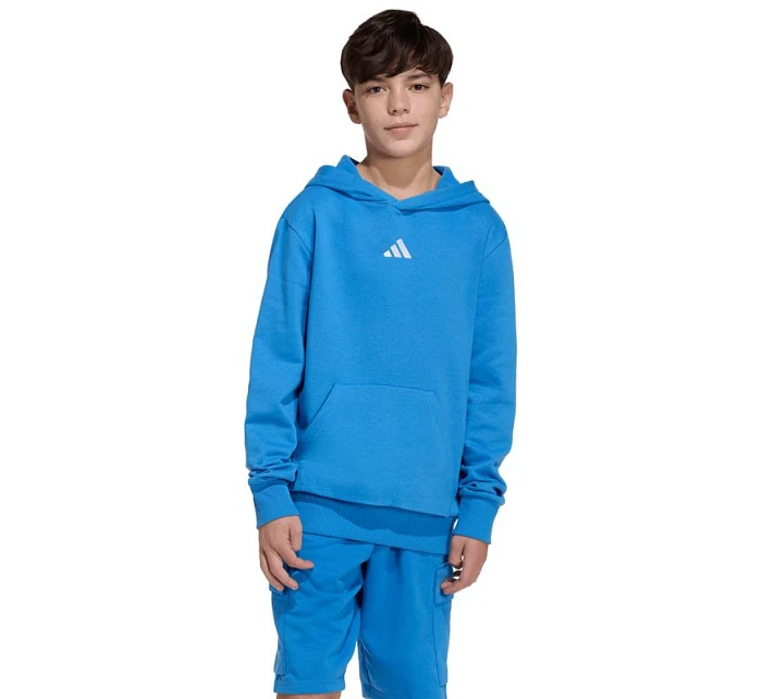 Dětská mikina Essentials s kapucí modrá model 22119445 - ADIDAS