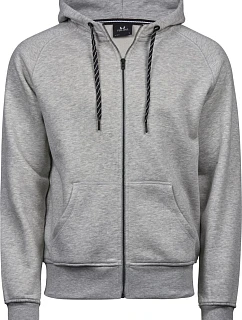 Tee Jays TJ 5435 Pánska mikina s kapucňou 18.5435 heather grey