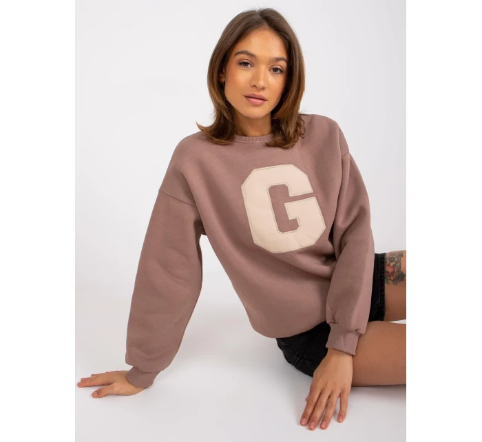 Mikina EM BL 617/G.11 hnedá Mikina EM BL 617/G.11 hnedá