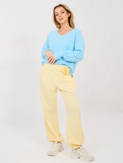 Nohavice IT SP 22197.61 svetložltá