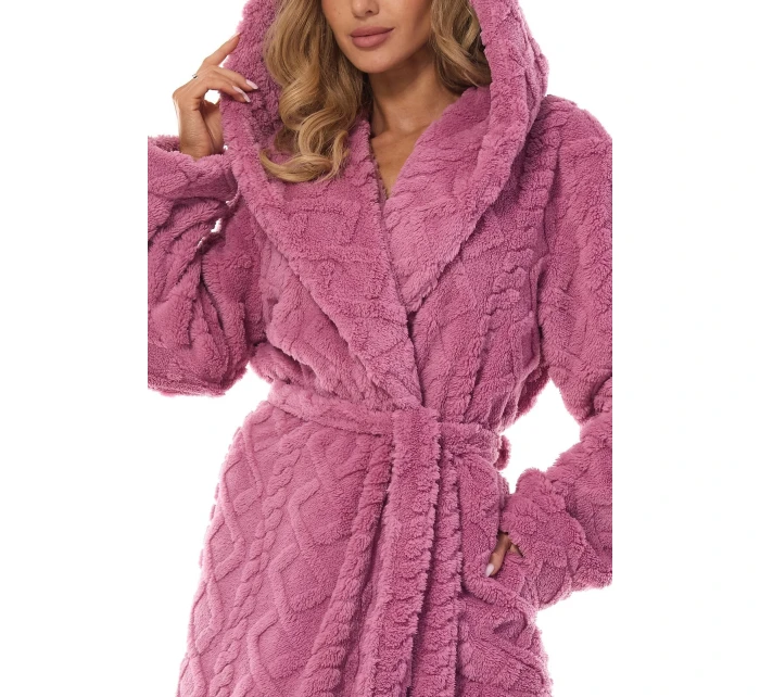 Dlouhý dámský župan 2402 model 20504586 S2XL - L&L