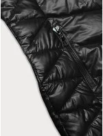 Čierna dámska prešívaná zimná bunda J Style (16M9100-392) Čierna dámska prešívaná zimná bunda J Style (16M9100-392)