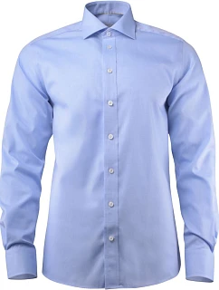 J.Harvest & Frost YB 50 Slim Men Keprová košeľa s dlhým rukávom 63.5002 sky blue