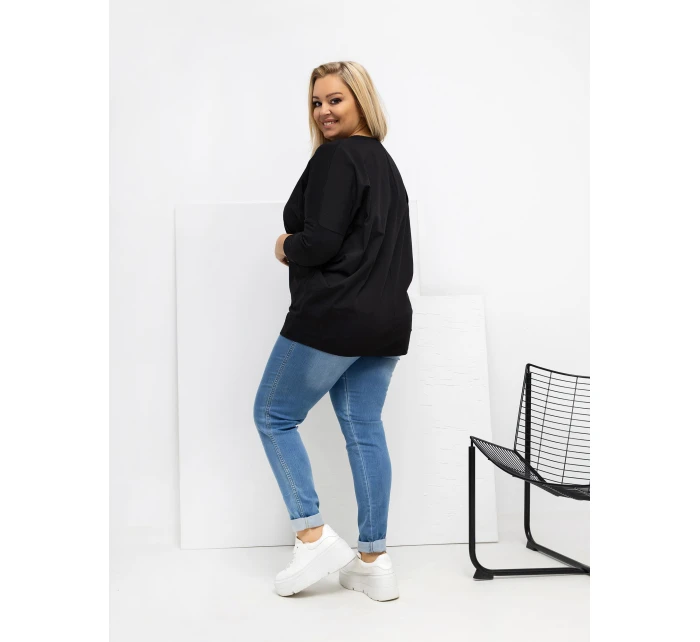 Blúzka RV BZ A1075.96 čierna Blúzka RV BZ A1075.96 čierna