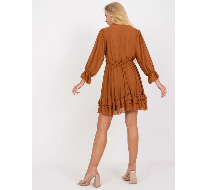 Šaty TW SK BI 0761.92 svetlo hnedá Šaty TW SK BI 0761.92 svetlo hnedá