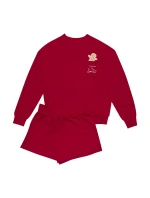 Dámske pyžamo Fawn 41900-33X Red - Henderson Ladies Dámske pyžamo Fawn 41900-33X Red - Henderson Ladies